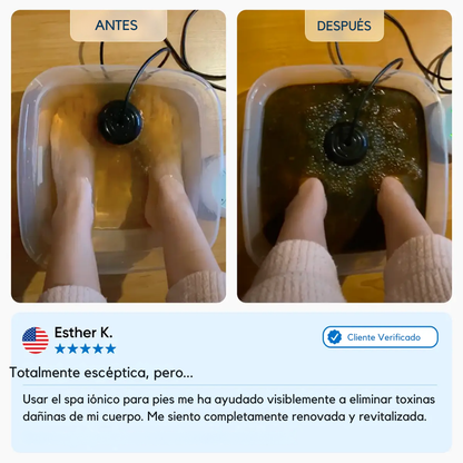 Spa iónico para pies Healifeco ToxiGone®