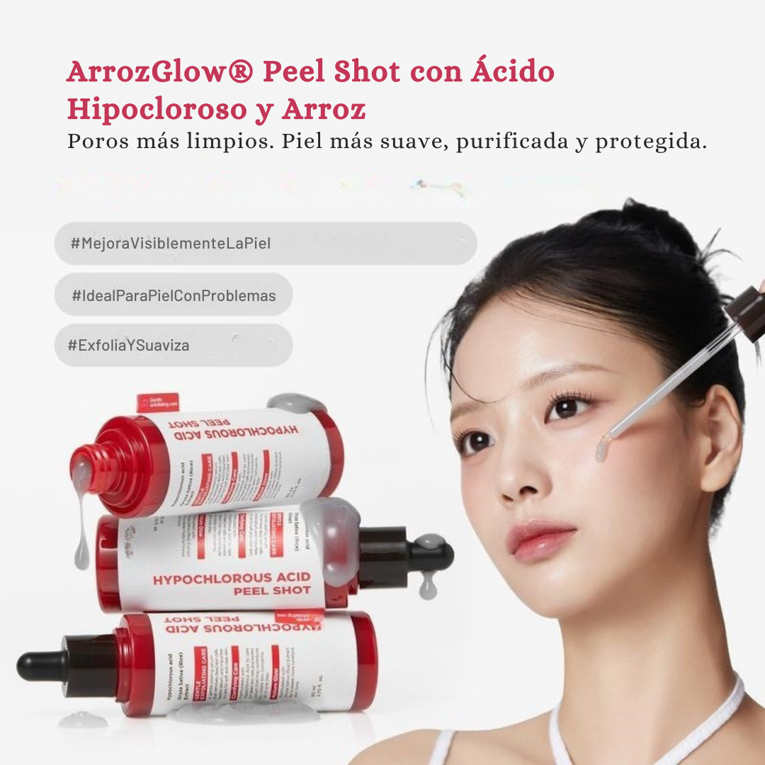 ArrozGlow® – Suavidad visible con arroz y vitamina C