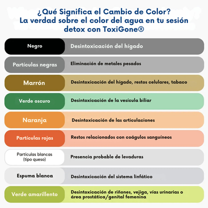 Spa iónico para pies Healifeco ToxiGone®